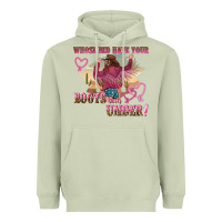 Matcha whose bed have youre boots been under Heavyweight Hoodie - NancyCooperArtShop