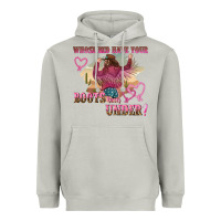 Moon Dust whose bed have youre boots been under Heavyweight Hoodie - NancyCooperArtShop