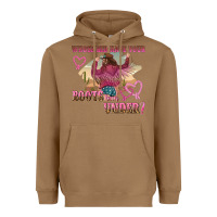 Toasted Coconut whose bed have youre boots been under Heavyweight Hoodie - NancyCooperArtShop