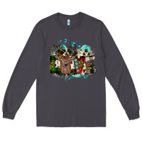 Smoke love wood slice ornament Long Sleeve Tee - JahusDesignShop
