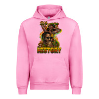 Fuchsia Pink we are black history Urban Hoodie - NancyCooperArtShop