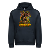 Navy we are black history Urban Hoodie - NancyCooperArtShop