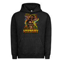 Pigment Black we are black history Urban Hoodie - NancyCooperArtShop