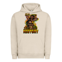 Pigment French Oak we are black history Urban Hoodie - NancyCooperArtShop