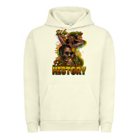 Pigment Pistachio we are black history Urban Hoodie - NancyCooperArtShop