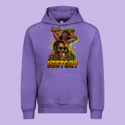We Are Black History Urban Hoodie Designed By Nancycooperartshop