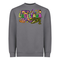 Storm louisiana mardi gras Heavyweight Sweatshirt - FaDigitalArtStudio