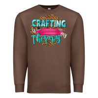 Chestnut crafting is my therapy Premium Sweatshirt - NancyCooperArtShop