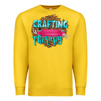 Lemon crafting is my therapy Premium Sweatshirt - NancyCooperArtShop