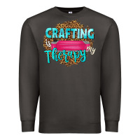 Smoke crafting is my therapy Premium Sweatshirt - NancyCooperArtShop