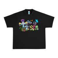 Black Easter Day He is risen Urban Heavy Tee - OliviaCreatesArt