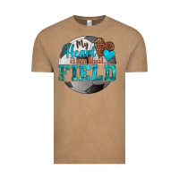 Vintage Coffee my heart is on that field soccer Vintage Tee - HRA Design Shop