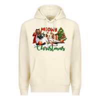Sandshell siamese cat meowy christmas Premium Hoodie - LillyAllenDesigns