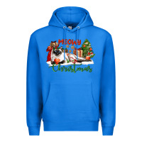 True Royal siamese cat meowy christmas Premium Hoodie - LillyAllenDesigns