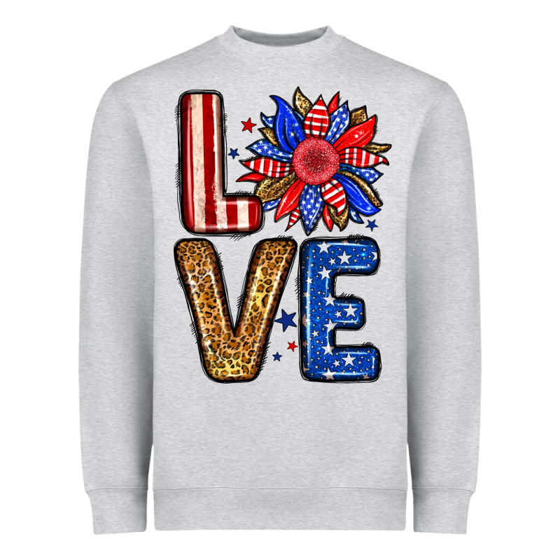 Love Sunflower Heavyweight Sweatshirt by Neo Western | Teevron