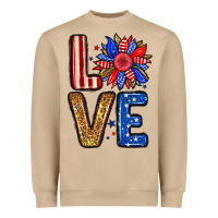 Mushroom Love sunflower Heavyweight Sweatshirt - Neo Western