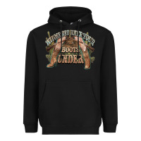 Black whose bed have your boots under cowboy western Heavyweight Hoodie - NancyCooperArtShop