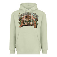 Matcha whose bed have your boots under cowboy western Heavyweight Hoodie - NancyCooperArtShop