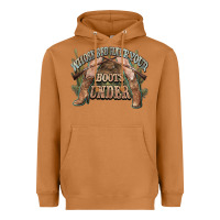 Meerkat whose bed have your boots under cowboy western Heavyweight Hoodie - NancyCooperArtShop