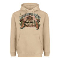 Mushroom whose bed have your boots under cowboy western Heavyweight Hoodie - NancyCooperArtShop