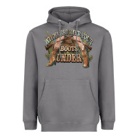 Storm whose bed have your boots under cowboy western Heavyweight Hoodie - NancyCooperArtShop