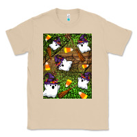 Mushroom Halloween ghost Classic Tee - Artiststas