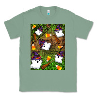 Sage Halloween ghost Classic Tee - Artiststas