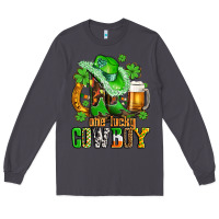 Smoke one lucky  cowboy with hat and boots Long Sleeve Tee - AdoDesignShop