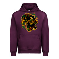 Mauve Wine hope black history Urban Hoodie - NancyCooperArtShop
