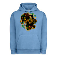 Pigment Pebble Blue hope black history Urban Hoodie - NancyCooperArtShop