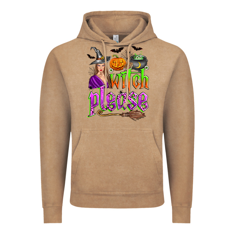 Witch Please Vintage Hoodie by Zillion Design Studio | Teevron