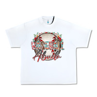 White baseball abuela Urban Heavy Tee - RacoonDesign
