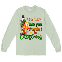 Matcha take your vitamin c in christmas Long Sleeve Tee - AdoDesignShop