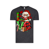 Vintage Black love gnomes Vintage Tee - FaDigitalArtStudio