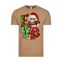 Vintage Coffee love gnomes Vintage Tee - FaDigitalArtStudio