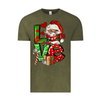 Vintage Olive love gnomes Vintage Tee - FaDigitalArtStudio
