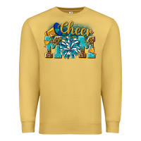 Antique Gold cheer mom Premium Sweatshirt - NancyCooperArtShop