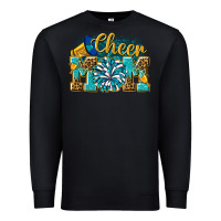 Black cheer mom Premium Sweatshirt - NancyCooperArtShop