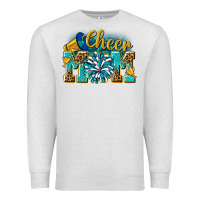Oatmeal Heather cheer mom Premium Sweatshirt - NancyCooperArtShop
