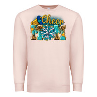 Pale Pink cheer mom Premium Sweatshirt - NancyCooperArtShop