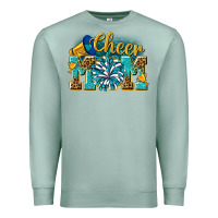 Seafoam cheer mom Premium Sweatshirt - NancyCooperArtShop