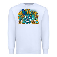 White cheer mom Premium Sweatshirt - NancyCooperArtShop