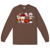 Chestnut Nurse Coffee Cups Long Sleeve Tee - Artiststas