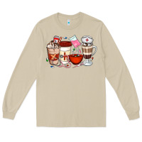 Mushroom Nurse Coffee Cups Long Sleeve Tee - Artiststas
