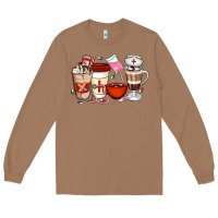 Toasted Coconut Nurse Coffee Cups Long Sleeve Tee - Artiststas