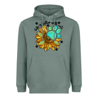 Sage life is better with cats Heavyweight Hoodie - NancyCooperArtShop