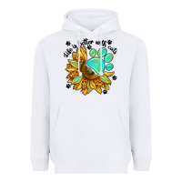 White life is better with cats Heavyweight Hoodie - NancyCooperArtShop