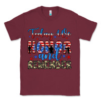 Burgundy today we honor and remember Classic Tee - JahusDesignShop