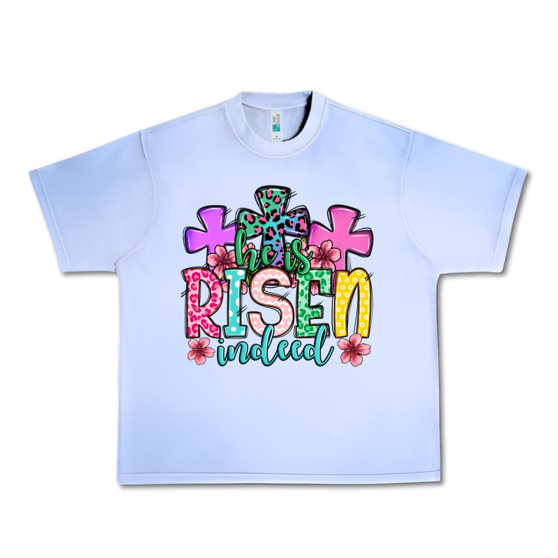 Easter Day He Is Risen Indeed Urban Heavy Tee by OliviaCreatesArt | Teevron