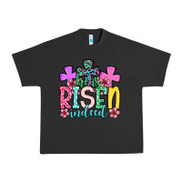 Pigment Black Easter Day He is risen indeed Urban Heavy Tee - OliviaCreatesArt